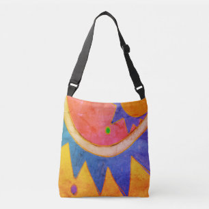 Bolso Cruzado Arte abstracto colorido