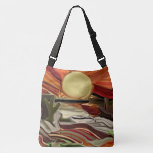 Bolso Cruzado Arte abstracto del Suroeste de los Cielos