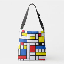 Arte abstracto estilo Piet Mondrian