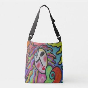 Bolso Cruzado Arte abstracto original