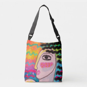 Bolso Cruzado Arte abstracto original
