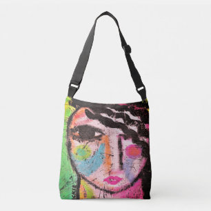 Bolso Cruzado Arte abstracto original