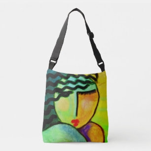 Bolso Cruzado Arte abstracto original