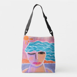 Bolso Cruzado Arte abstracto original