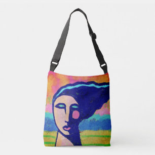 Bolso Cruzado Arte abstracto original