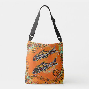 BOLSO CRUZADO ARTE AUSTRALIANO                    