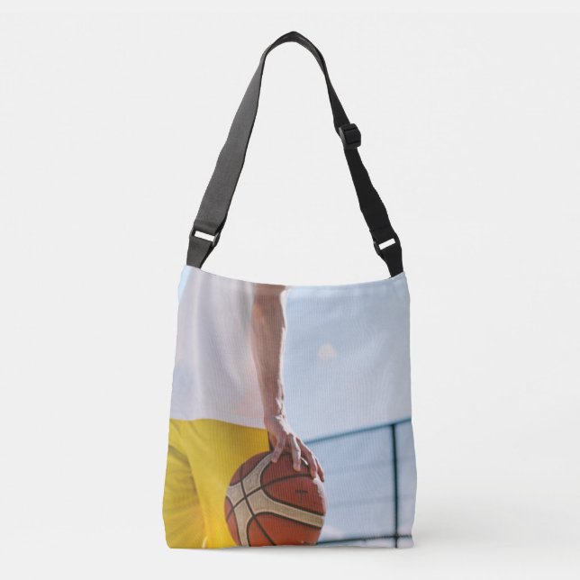 Bolso Cruzado Arte de baloncesto (Anverso)