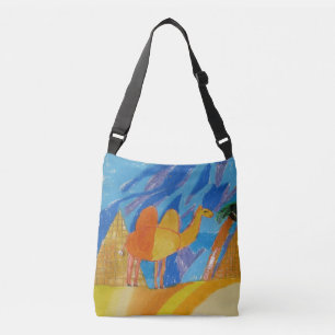 Bolso Cruzado Arte de camello por niños