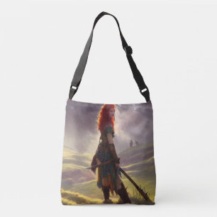 Bolso Cruzado Arte de fantasía de princesa guerrera drusa