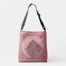 Bolso Cruzado Arte de Floral Square Lace AI