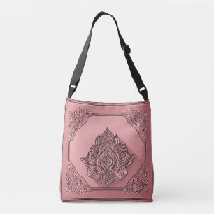 Bolso Cruzado Arte de Floral Square Lace AI