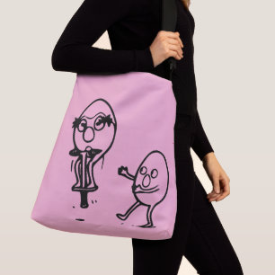 Bolso Cruzado Arte de huevo RG RA