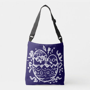Bolso Cruzado Arte de huevo RG RA