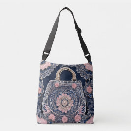 Bolso Cruzado Arte de IA de My Blue Purse