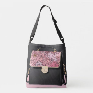 Bolso Cruzado Arte de IA Luxe On Pink