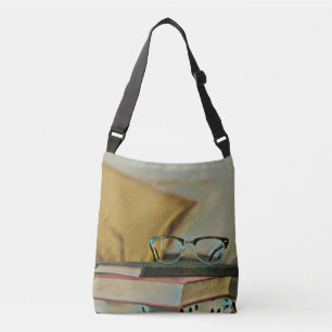Bolso Cruzado Arte de libros antiguos