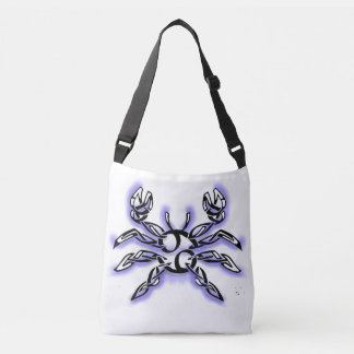 Bolso Cruzado arte de línea de zodíaco de Cáncer astrología