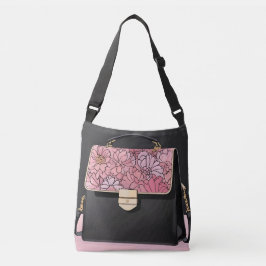 Bolso Cruzado Arte de Luxe On Pink AI