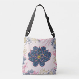 Bolso Cruzado Arte Floral de Paisley Beauty