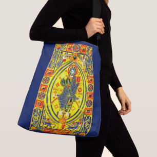 Bolso Cruzado Arte folclórico bizantino Jesús