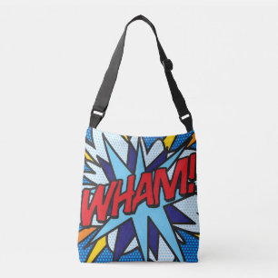 Bolso Cruzado Arte Pop de Cómic ¡ZAS! ¡BAM!