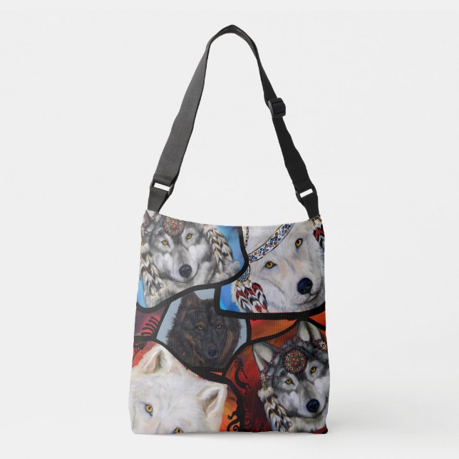 BOLSO CRUZADO ARTE SUROESTE (Anverso)