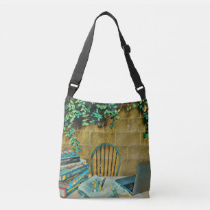 Bolso Cruzado Arte vintage de lectura