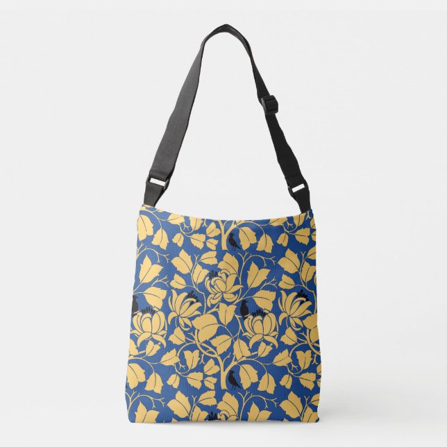 Bolso Cruzado Artes y artes del modelo del árbol de tulipán de (Anverso)