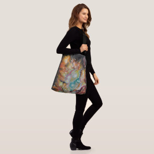 Bolso Cruzado Artista de la nebulosa de la galaxia de Barbara