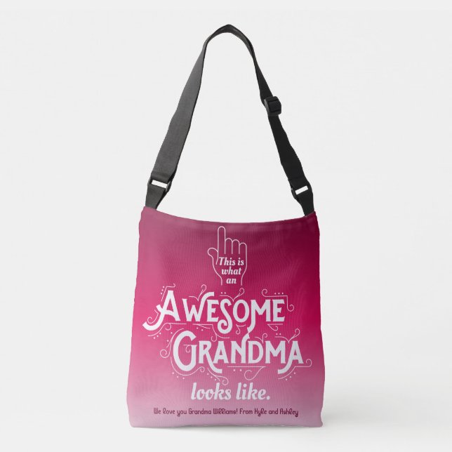 Bolso Cruzado Así Se Parece Una Increíble Abuela A Ombre (Anverso)