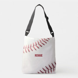 Bolso Cruzado Aspecto del béisbol personalizado