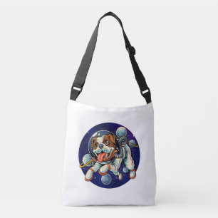 Bolso Cruzado Astronauta de perro, perro espacial