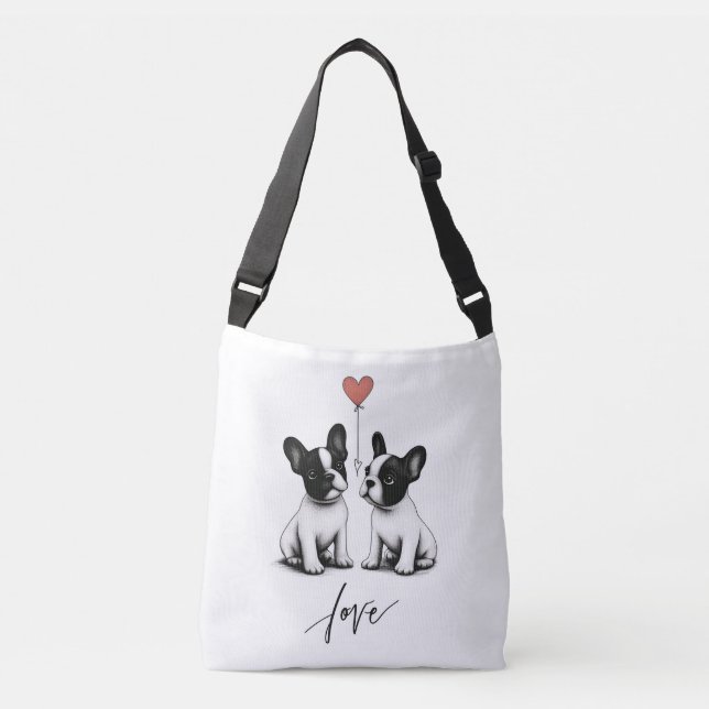 Bolso Cruzado Atado por el corazón (Anverso)