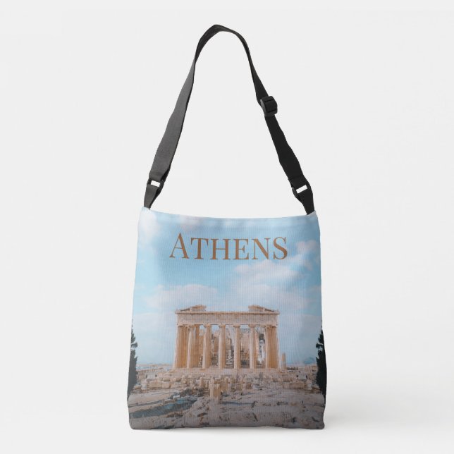 Bolso Cruzado Atenas Grecia (Reverso)
