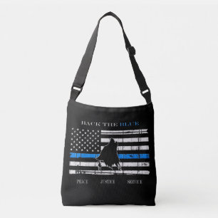 Bolso Cruzado Atrás el azul
