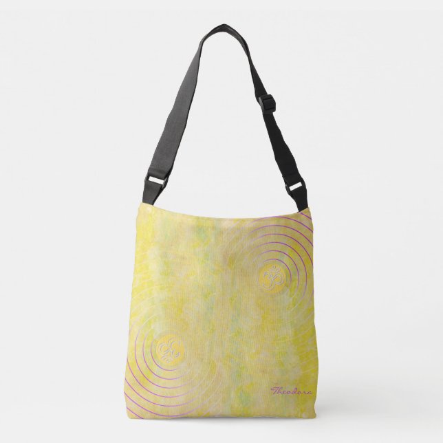 Bolso Cruzado AUM "Imperial Yellow" (Anverso)
