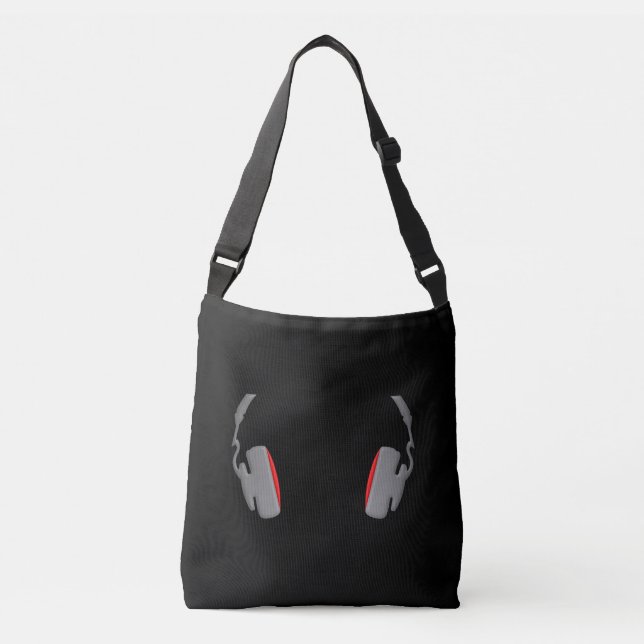 Bolso Cruzado Auriculares Guay simple y elegante (Anverso)