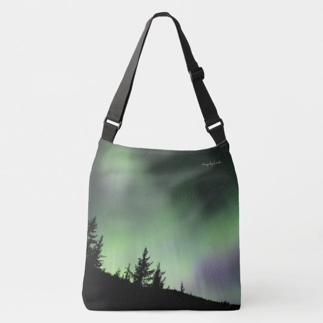 Bolso Cruzado Aurora boreal (Anverso)