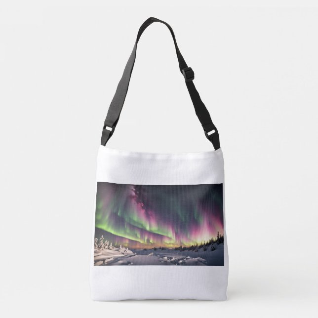 Bolso Cruzado Aurora borealis bag (Reverso)