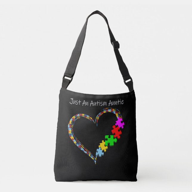 Bolso Cruzado autista| Una tía de autismo (Anverso)