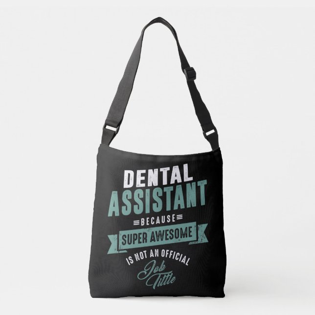 Bolso Cruzado Auxiliar dental (Anverso)