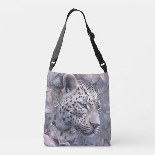Bolso Cruzado Aves de animales salvajes y caprichosos del Pastel