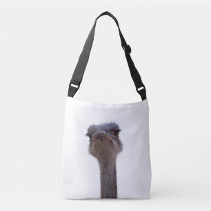 Bolso Cruzado avestruz