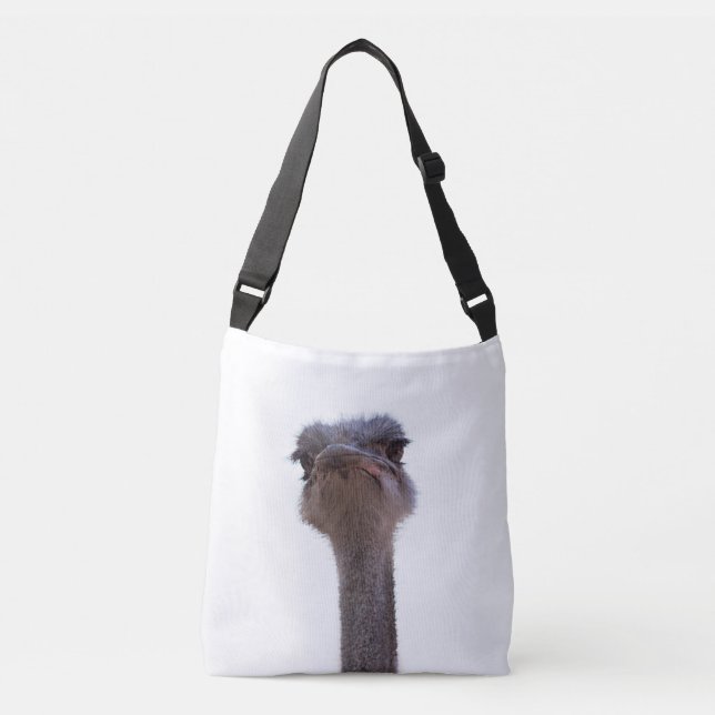 Bolso Cruzado avestruz (Anverso)