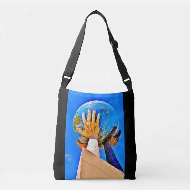 Bolso Cruzado Ayudar a las manos (Anverso)