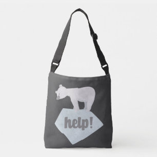 Bolso Cruzado Ayudar al oso polar