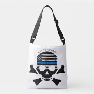 Bolso Cruzado Azul al hueso (negro)