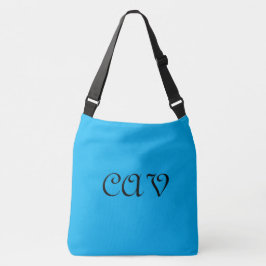 Bolso Cruzado Azul brillante