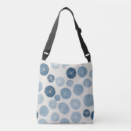 Bolso Cruzado Azul Geométrico Moderno