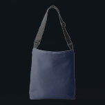 Bolso Cruzado Azul marino<br><div class="desc">Esta sombra oscura del color más popular del mundo fue alguna vez llamada azul marino y ha sido utilizada por la Marina Británica desde el siglo XVIII. El azul marino representa la confianza y la estabilidad y es menos atractivo para la atención que los tonos azules más claros. El azul...</div>